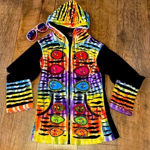 Boho sweatshirt! Great for a festival or just rockin your uniqueness!